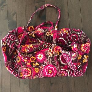 Large Vera Bradley duffel bag